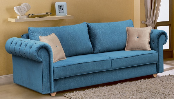 Диван Вегас №44/Разные Цвета Ш-2530 х Г-1020 х В-910 мм