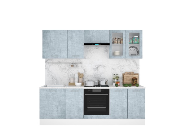 Кухонный Гарнитур Лофт 2400 мм/Разные Цвета